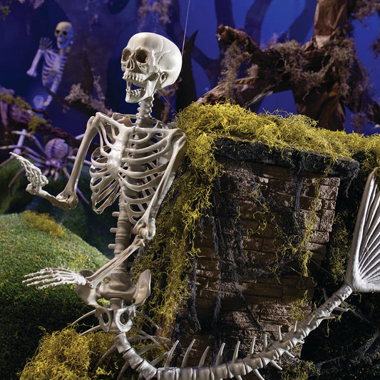 53" Lifesize Mermaid Skeleton