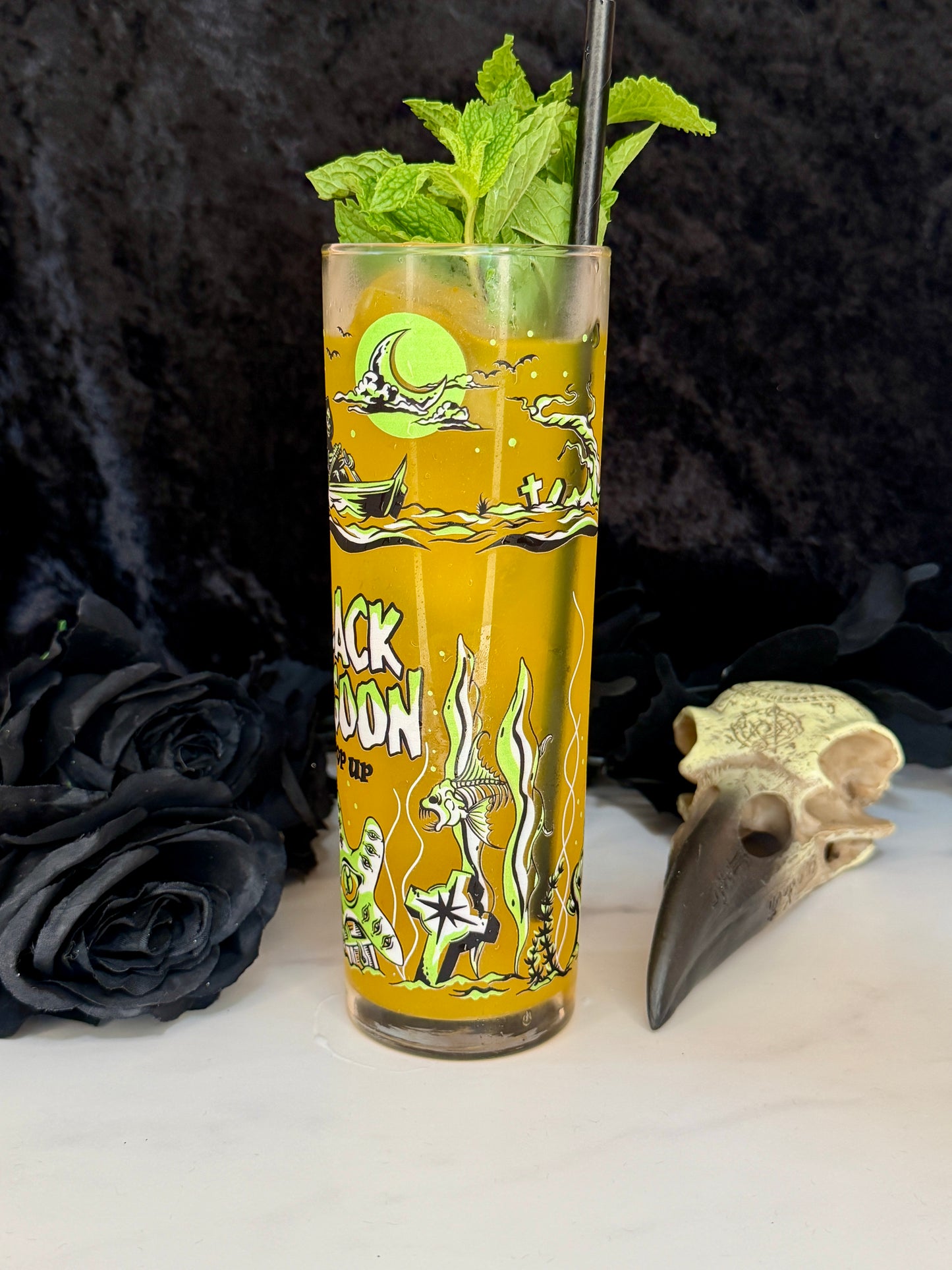 WS Rowin' Reaper Collins Glass - 24pk Case