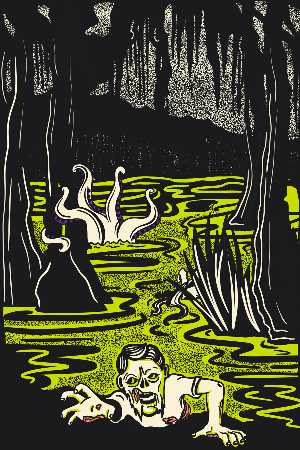 Swamp Thing Print – Black Lagoon Shop